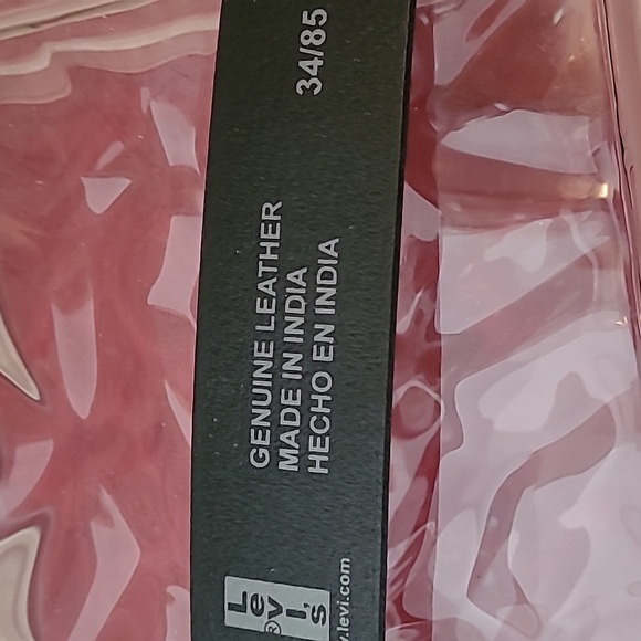 Genuine leather belt levis strauss - Picture 4 of 5